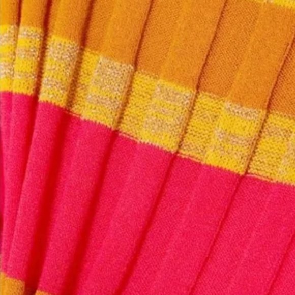 Stine Goya Jeanne Metallic Striped Midi Dress - Picture 10 of 11